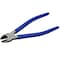 Gray Tools 7-1/2" Side Cutting, Diamond Slim Nose Pliers, With Vinyl Grips, 1" Jaw B243B - alternate 3